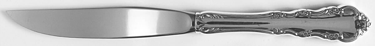 Dresden Rose (Silverplate, 1953) Individual Steak Knife Hollow Handle by Reed & Barton-1