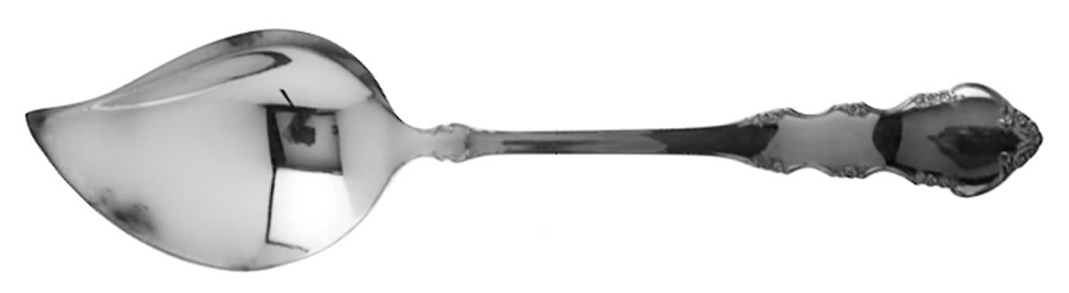 Dresden Rose (Silverplate, 1953) Large Solid Jelly Server by Reed & Barton-1