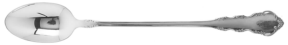 Dresden Rose (Silverplate, 1953) Iced Tea Spoon by Reed & Barton-1