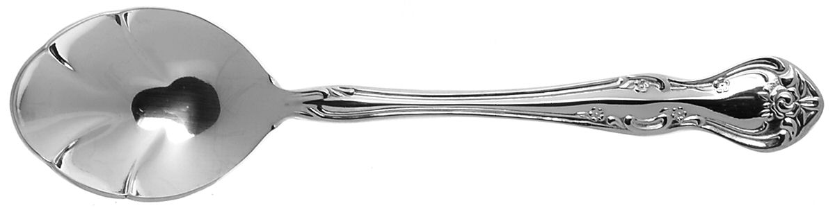 Dunbarton (Stainless) Sugar Shell Spoon by Reed & Barton-1