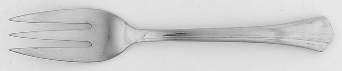 East Hampton (Stainless) Medium Solid Cold Meat Serving Fork by Reed & Barton-1