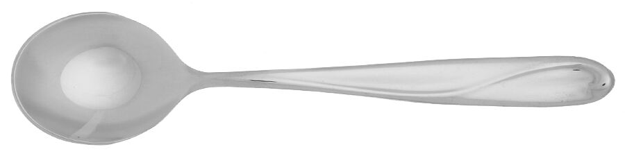 Edgartown (Stainless, Select) Round Bowl Soup Spoon (Cream Soup) HC by Reed & Barton-1