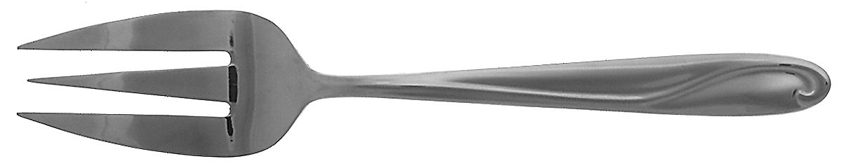 Edgartown (Stainless, Select) Medium Solid Cold Meat Serving Fork by Reed & Barton-1