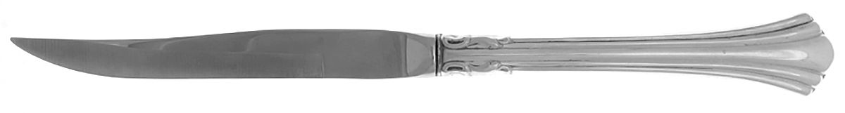 Eighteenth Century (Sterling, 1971, Newer) Individual Steak Knife w/Bevel Blade by Reed & Barton-1