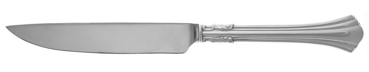 Eighteenth Century (Sterling, 1971, Newer) Steak Knife Individual Hollow, No Serrate HC by Reed & Barton-1
