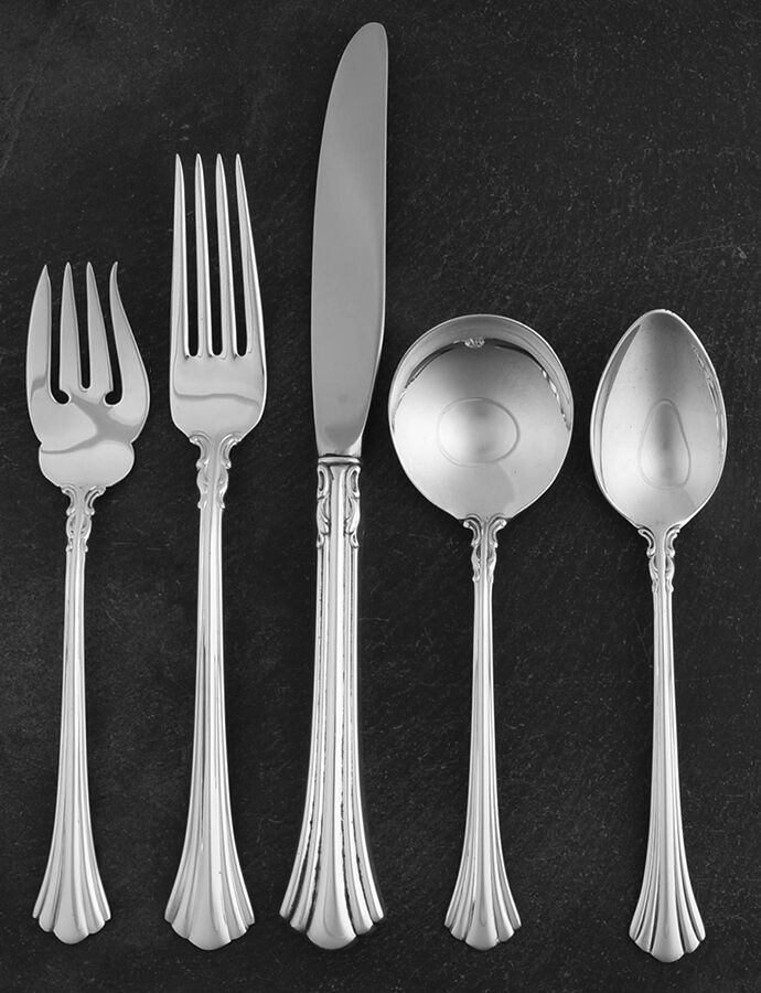 Eighteenth Century (Sterling, 1971, Newer) 40 Piece Estate Set by Reed & Barton-1