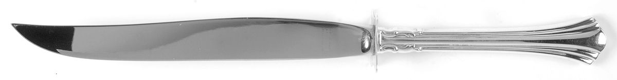 Eighteenth Century (Sterling, 1971, Newer) Large Stainless Blade Roast Carving Knife by Reed & Barton-1
