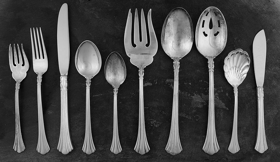 Eighteenth Century (Sterling, 1971, Newer) 45 Piece Place Size Starter Set by Reed & Barton-1