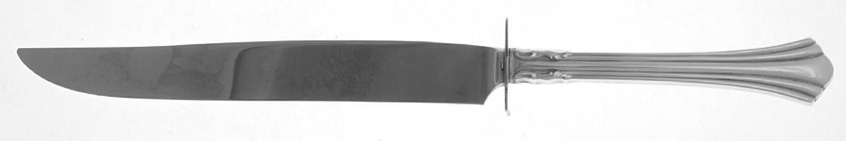 Eighteenth Century (Sterling, 1971, Newer) Large Stainless Blade Roast Carving Knife by Reed & Barton-1
