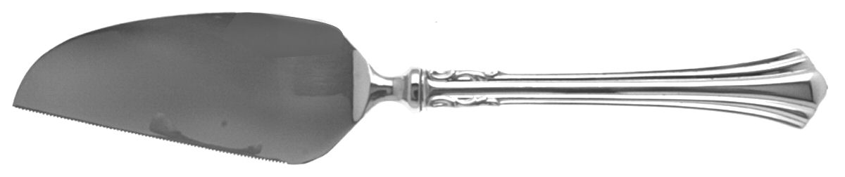Eighteenth Century (Sterling, 1971, Newer) Cheese Knife with Stainless Blade by Reed & Barton-1