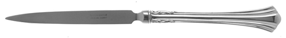 Eighteenth Century (Sterling, 1971, Newer) Letter Opener with Stainless Blade by Reed & Barton-1