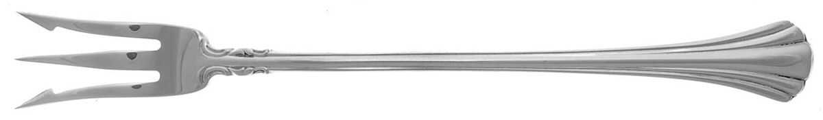 Eighteenth Century (Sterling, 1971, Newer) Short Handle Pickle/Olive Fork by Reed & Barton-1