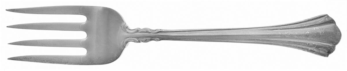 Eighteenth Century (Sterling, 1971, Newer) Baby Fork by Reed & Barton-1