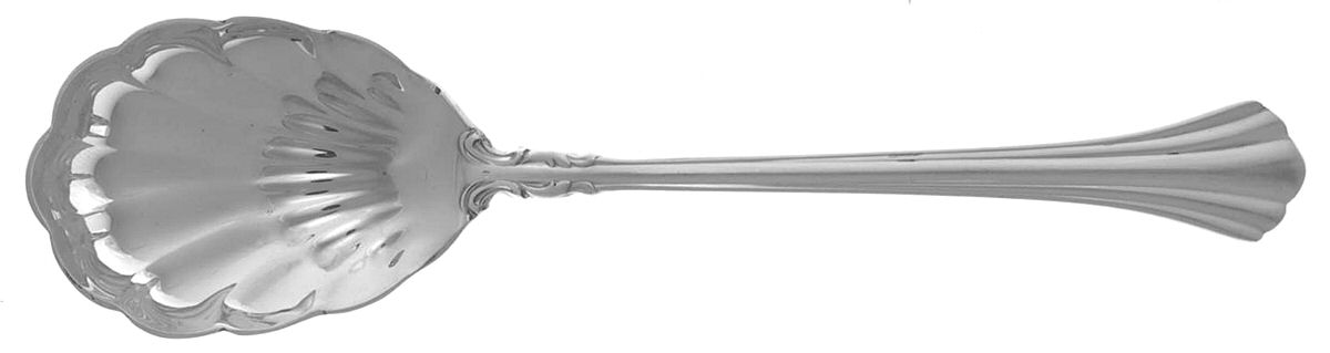 Eighteenth Century (Sterling, 1971, Newer) Sugar Shell Spoon by Reed & Barton-1
