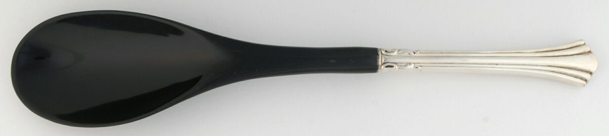 Eighteenth Century (Sterling, 1971, Newer) Salad Serving Spoon with Plastic Bowl by Reed & Barton-1