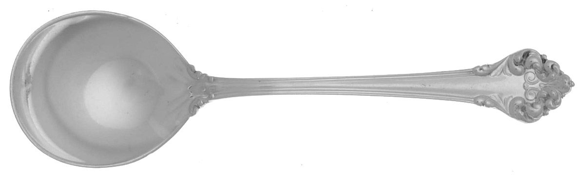 Elegante-L'Elegante (Sterling, 1900-1940) Round Bowl Soup Spoon (Bouillon) by Reed & Barton-1