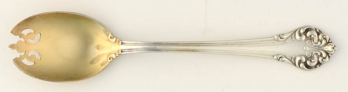 Elegante-L'Elegante (Sterling, 1900-1940) Ice Cream Fork by Reed & Barton-1