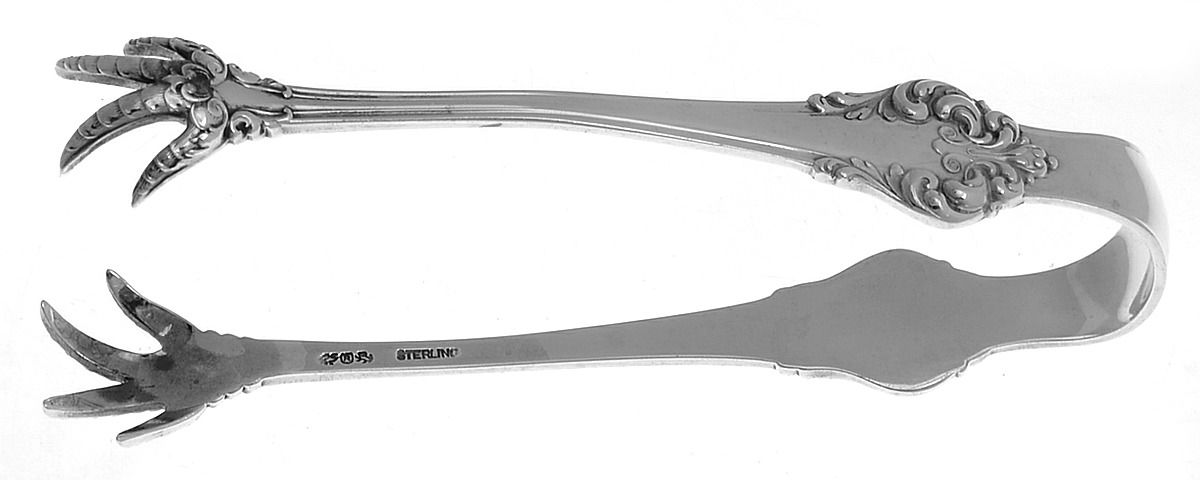 Elegante-L'Elegante (Sterling, 1900-1940) Sugar Tongs by Reed & Barton-1