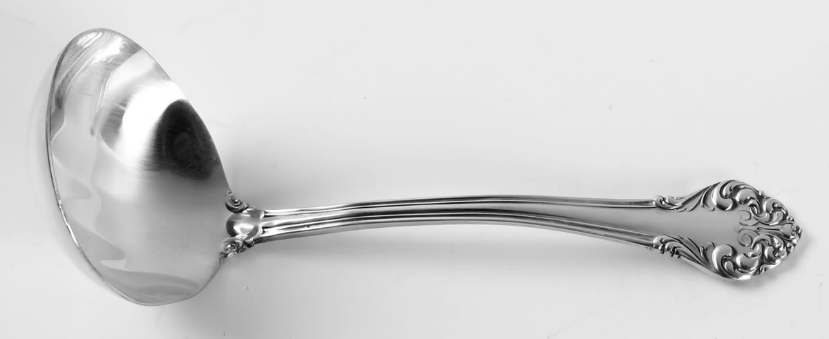 Elegante-L'Elegante (Sterling, 1900-1940) Solid Gravy Ladle by Reed & Barton-1