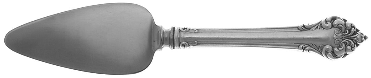 Elegante-L'Elegante (Sterling, 1900-1940) Cheese Knife with Stainless Blade by Reed & Barton-1