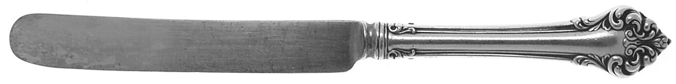 Elegante-L'Elegante (Sterling, 1900-1940) Old French Hollow Knife with Bolster by Reed & Barton-1
