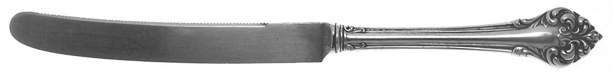 Elegante-L'Elegante (Sterling, 1900-1940) Orange Knife with Silverplate Blade by Reed & Barton-1