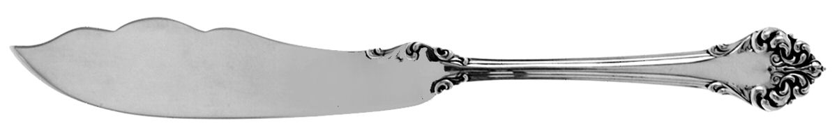 Elegante-L'Elegante (Sterling, 1900-1940) Individual Solid Fish Knife by Reed & Barton-1