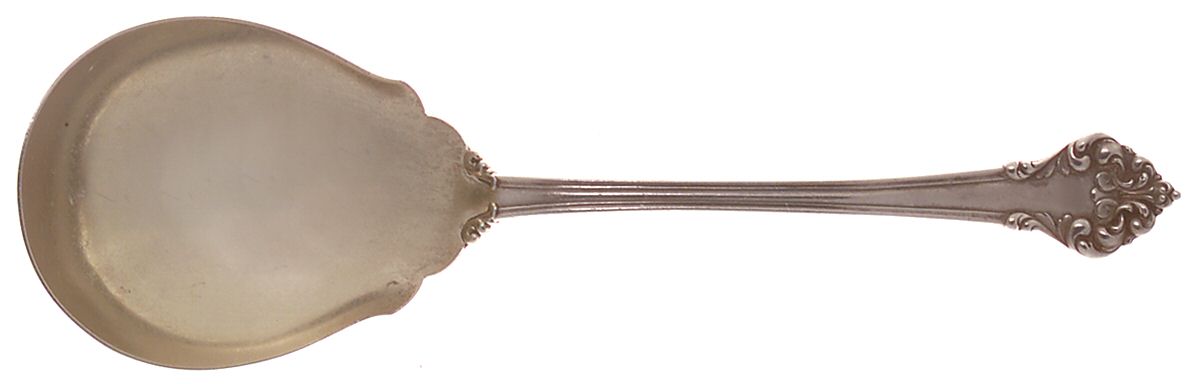 Elegante-L'Elegante (Sterling, 1900-1940) Preserve Spoon by Reed & Barton-1