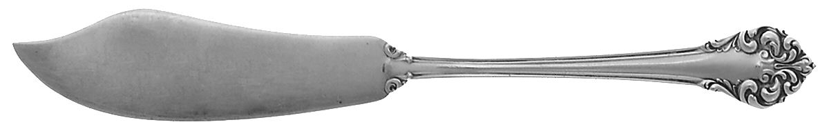 Elegante-L'Elegante (Sterling, 1900-1940) Flat Handle Master Butter Knife by Reed & Barton-1