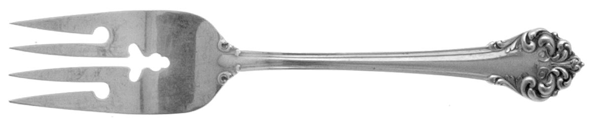Elegante-L'Elegante (Sterling, 1900-1940) Pastry Fork by Reed & Barton-1