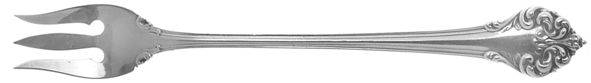 Elegante-L'Elegante (Sterling, 1900-1940) Cocktail/Seafood Fork by Reed & Barton-1