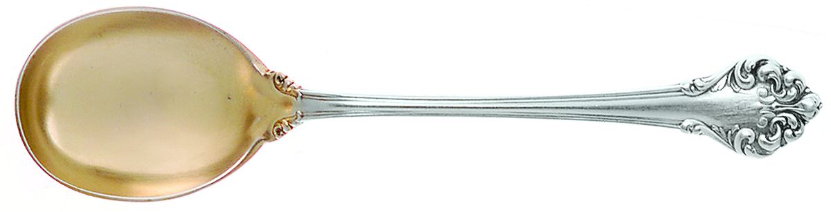 Elegante-L'Elegante (Sterling, 1900-1940) Large Chocolate Spoon by Reed & Barton-1