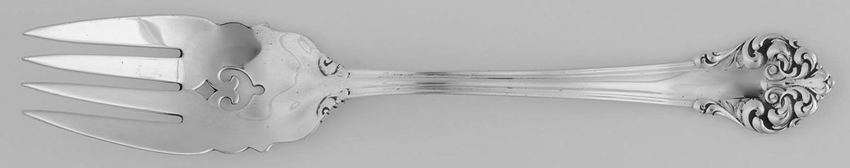 Elegante-L'Elegante (Sterling, 1900-1940) Individual Salad Fork by Reed & Barton-1