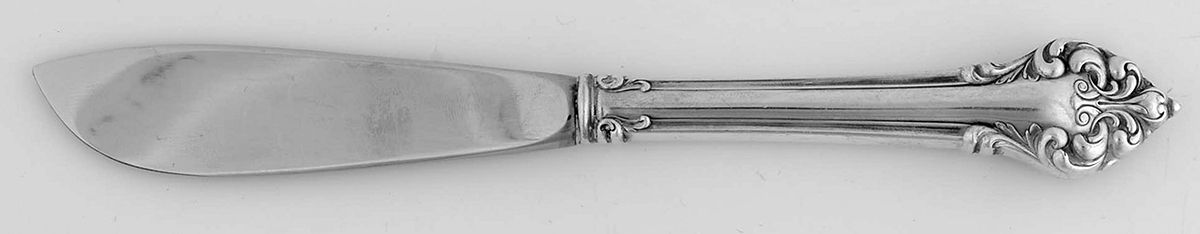 Elegante-L'Elegante (Sterling, 1900-1940) Hollow Handle Master Butter Knife by Reed & Barton-1