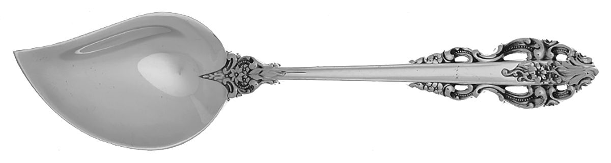 El Greco (Sterling, 1972, No Monograms) Large Solid Jelly Server by Reed & Barton-1
