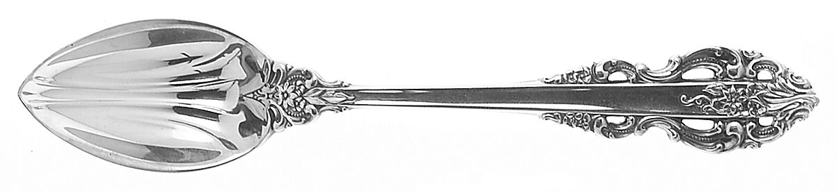 El Greco (Sterling, 1972, No Monograms) Fruit/Orange Spoon by Reed & Barton-1