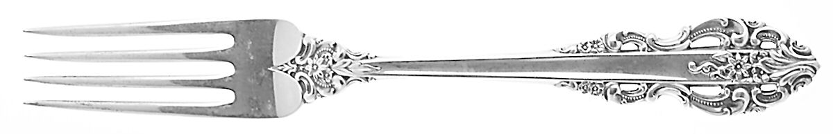 El Greco (Sterling, 1972, No Monograms) Fork by Reed & Barton-1