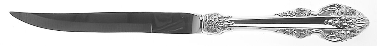 El Greco (Sterling, 1972, No Monograms) Individual Steak Knife Hollow Handle by Reed & Barton-1