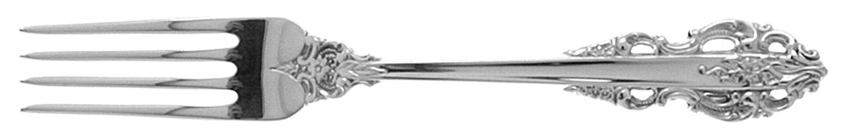 El Greco (Sterling, 1972, No Monograms) Fork by Reed & Barton-1