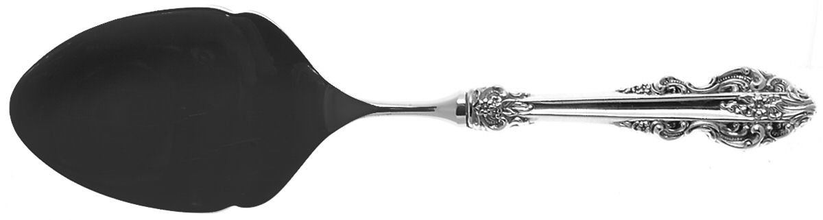El Greco (Sterling, 1972, No Monograms) Pastry Server with Stainless Blade by Reed & Barton-1