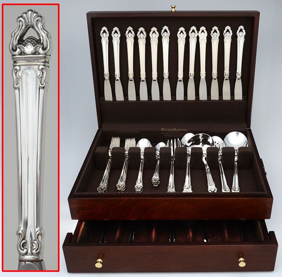 Emperor-New Emperor (Silverplate, 1969) 80 Piece Set by Reed & Barton-1