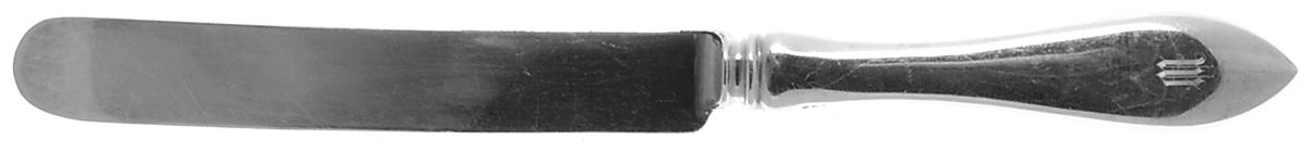 English Antique (Sterling, 1895) Old French Hollow Knife with Bolster by Reed & Barton-1