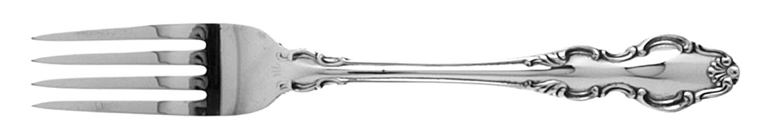 English Crown (Silverplate, 1968) Fork by Reed & Barton-1