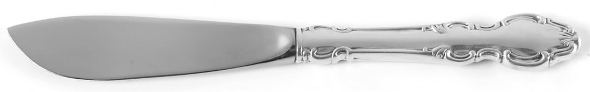 English Crown (Silverplate, 1968) Hollow Handle Master Butter Knife by Reed & Barton-1