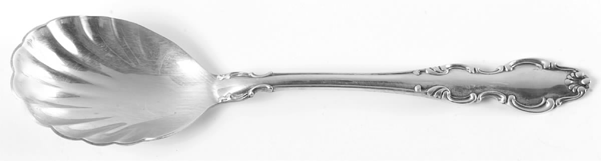 English Crown (Silverplate, 1968) Sugar Shell Spoon by Reed & Barton-1