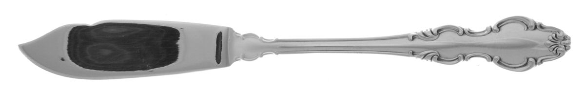 English Crown (Silverplate, 1968) Flat Handle Master Butter Knife by Reed & Barton-1