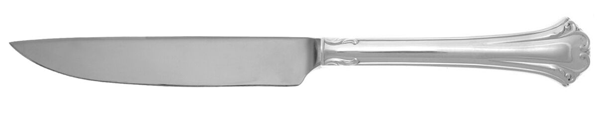 English Chippendale (Sterling, 1984) Steak Knife Individual Hollow, No Serrate HC by Reed & Barton-1