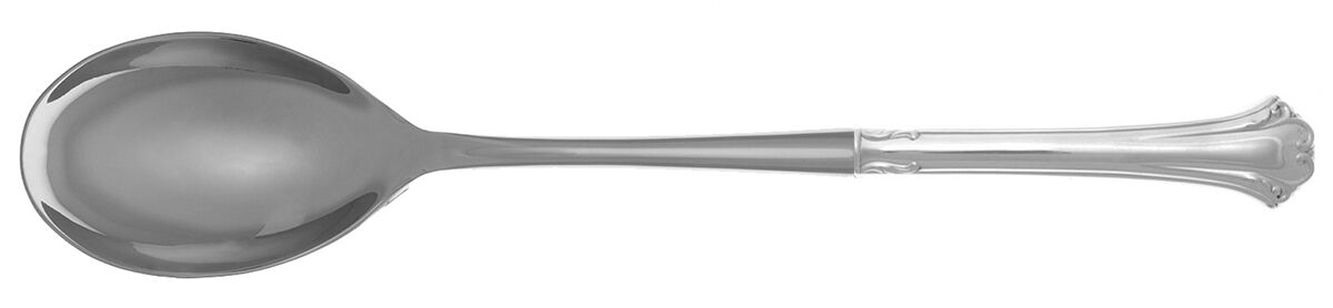 English Chippendale (Sterling, 1984) Dressing Spoon with Stainless Bowl HC by Reed & Barton-1