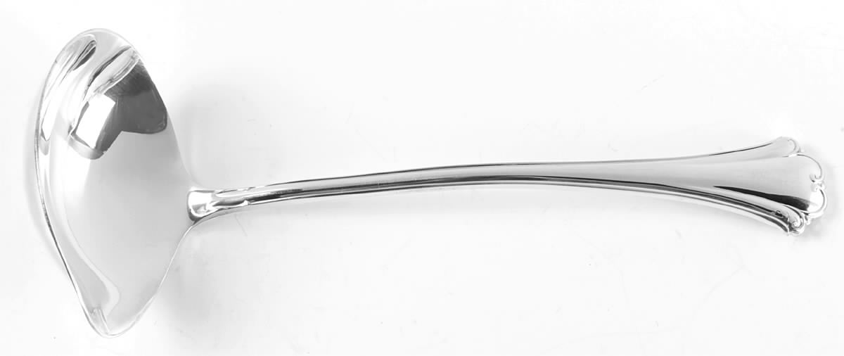 English Chippendale (Sterling, 1984) Solid Piece Cream Ladle by Reed & Barton-1