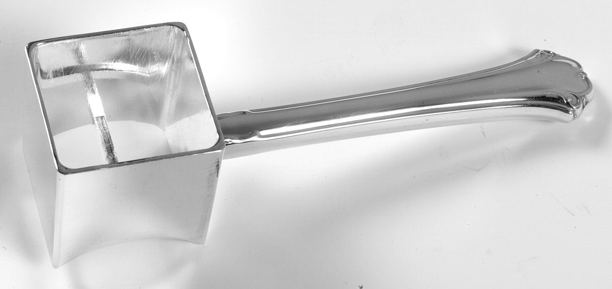 English Chippendale (Sterling, 1984) Corn Butterer with Silverplate Bowl by Reed & Barton-1